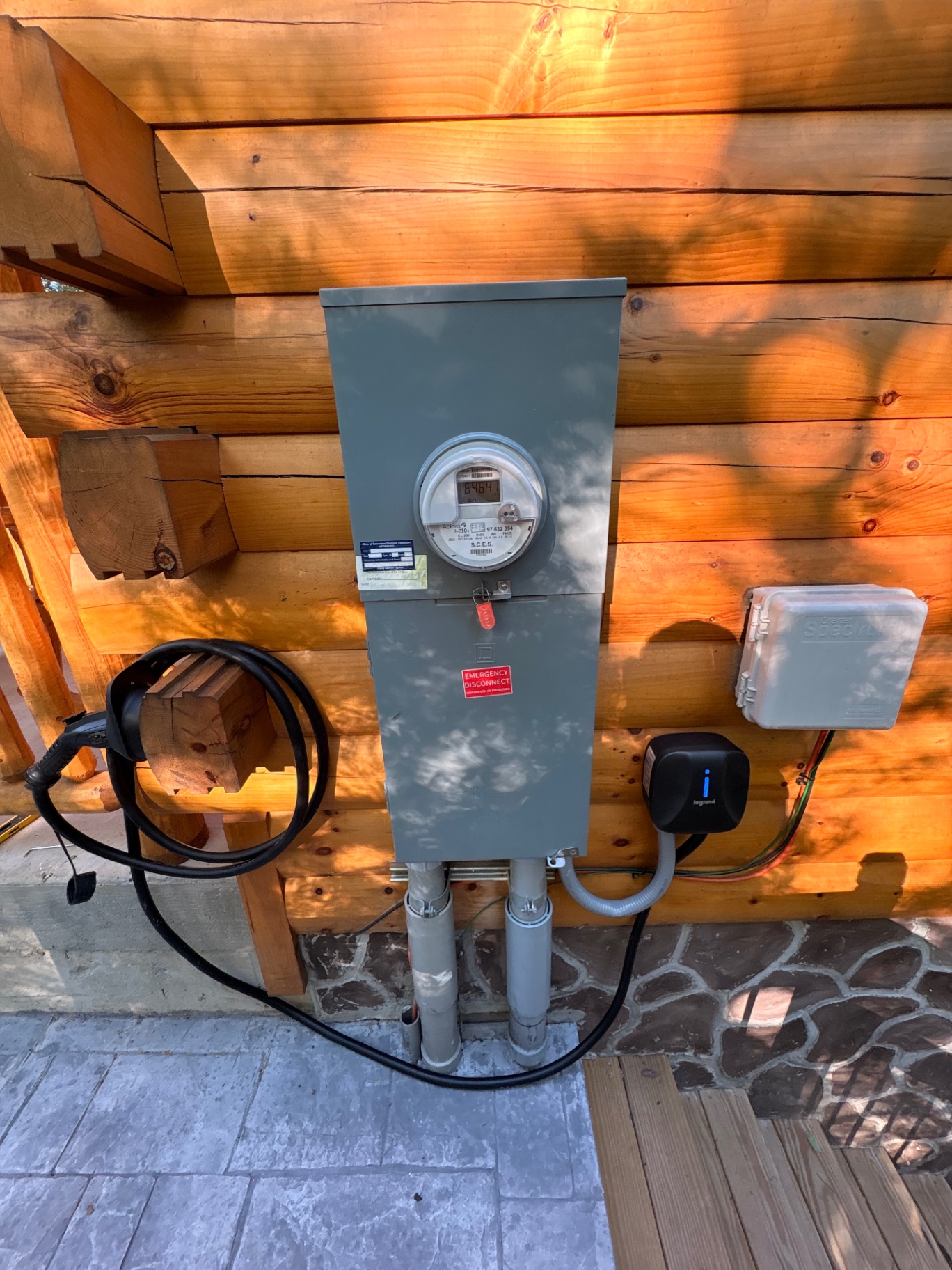 Level 2 EV charger install